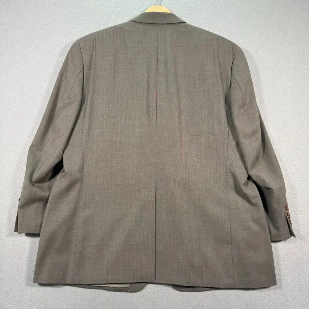 Ralph Lauren Blazer Coat Jacket‎ Mens 46 Brown Dillards Formal Casual Wool Suits